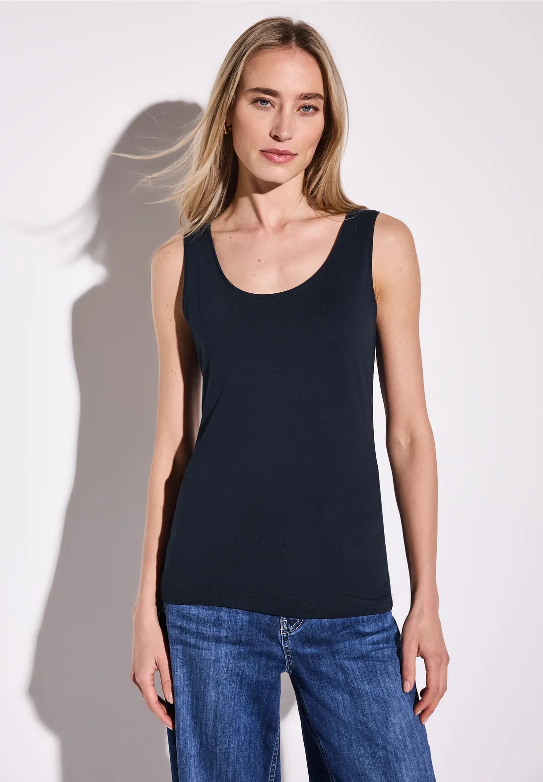 QR Anni Basic Top - Deep Blue - Street One