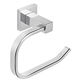 Paper Holder Square Chrome 