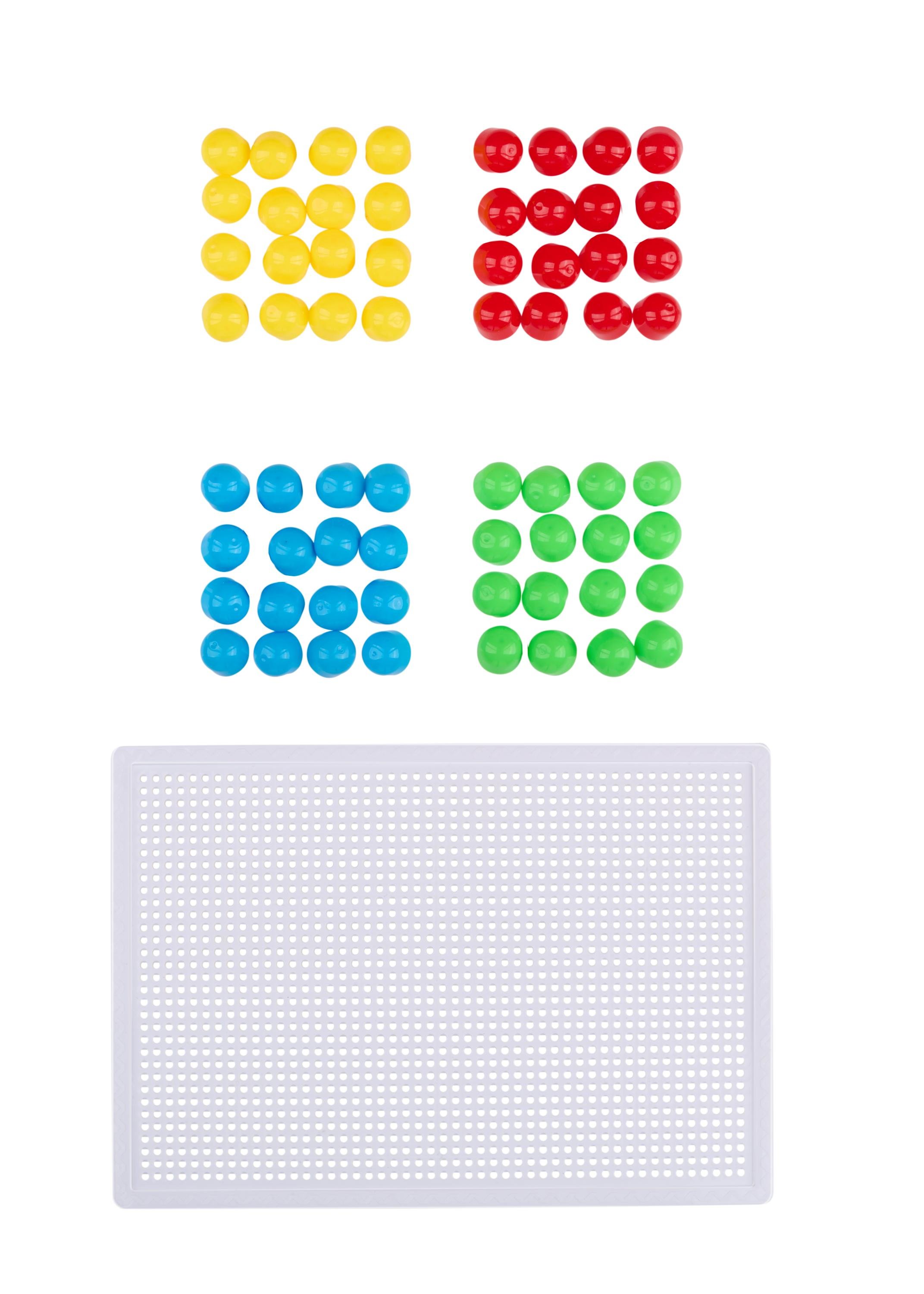 Platta stiftpärlor - 4