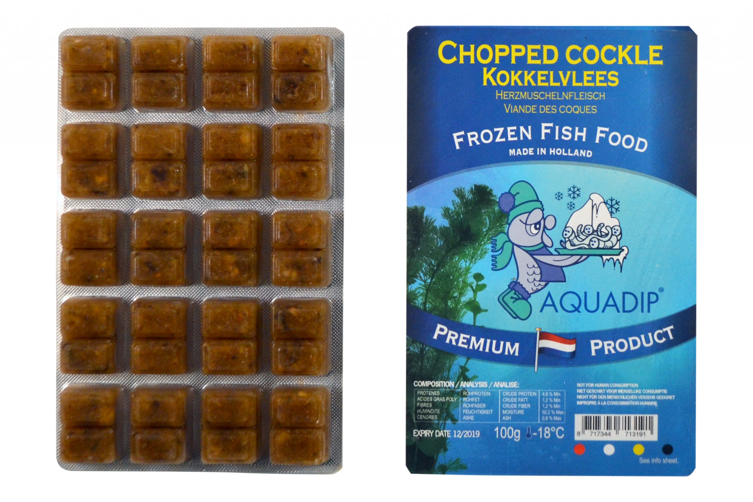 AquaDip Chopped cockle - 100 g