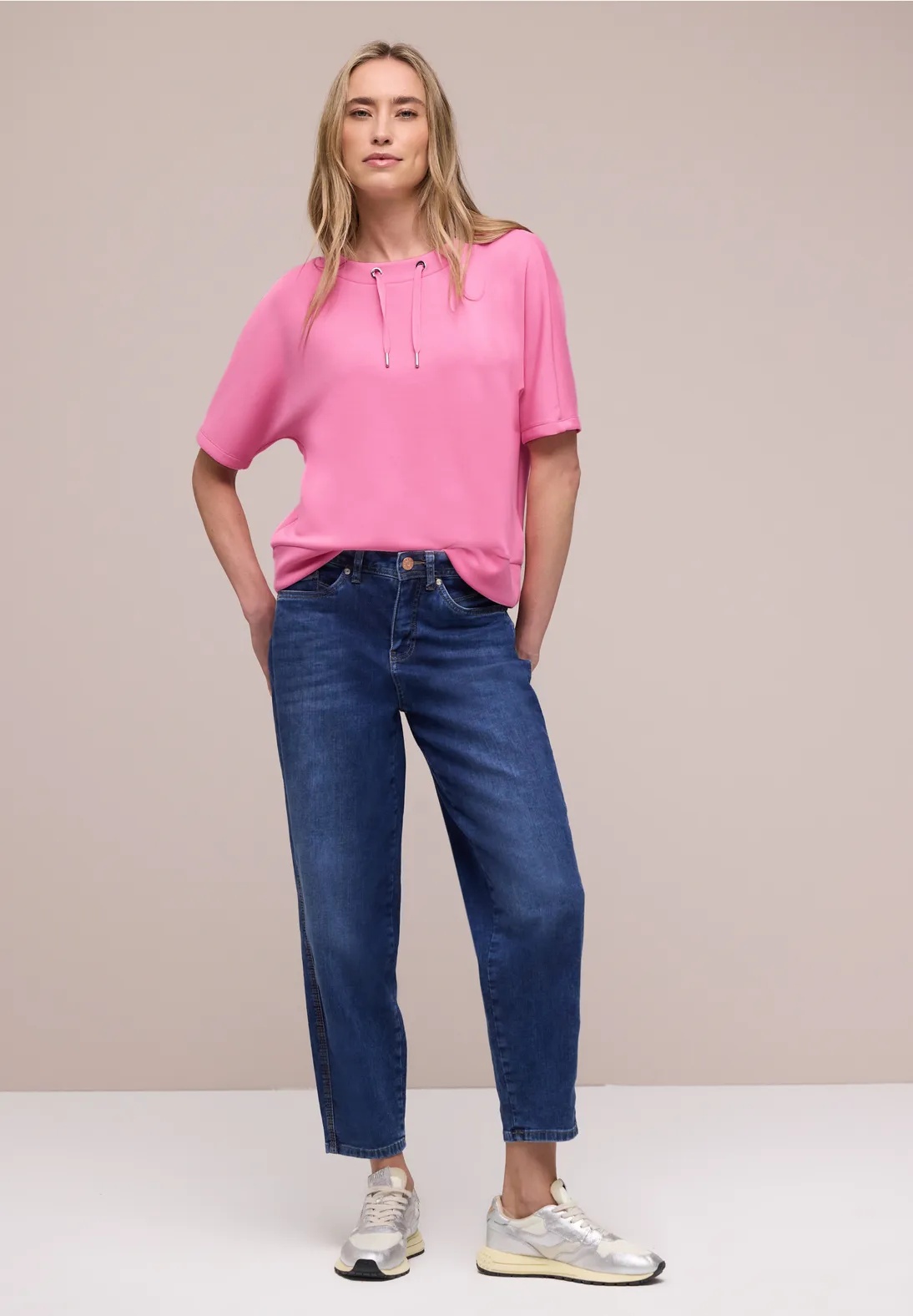 LTD QR Silk Look Shirt - Stl. 42 - Street One - 3