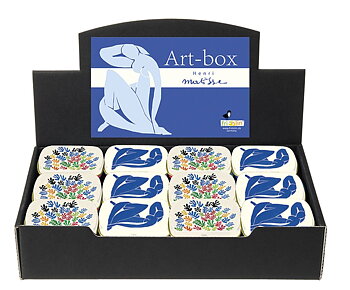 Art-boxes, Matisse, Bordsdisplay med 36 st., TEMA-produkt