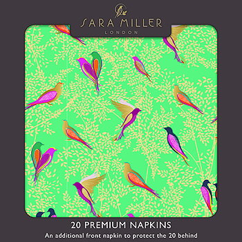 Chelsea Birds, Sara Miller, Napkins