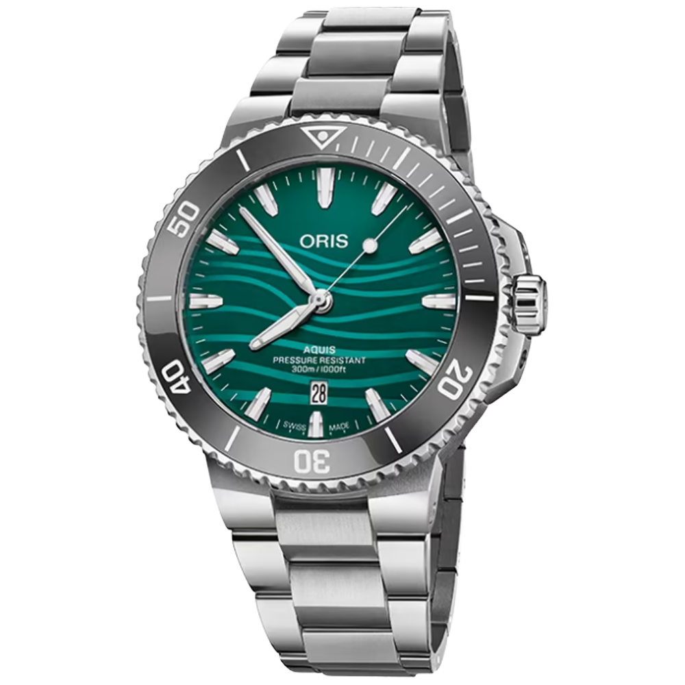 01 733 7789 4197-Set Oris Aquis Date Yangtze Jiangtun Limited Edition