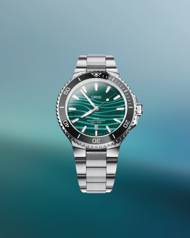 01 733 7789 4197-Set Oris Aquis Date Yangtze Jiangtun Limited Edition