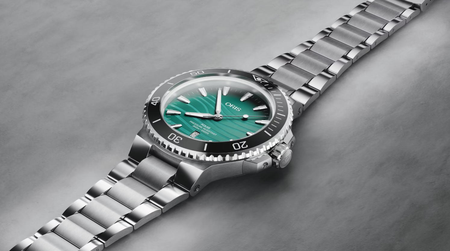 01 733 7789 4197-Set Oris Aquis Date Yangtze Jiangtun Limited Edition