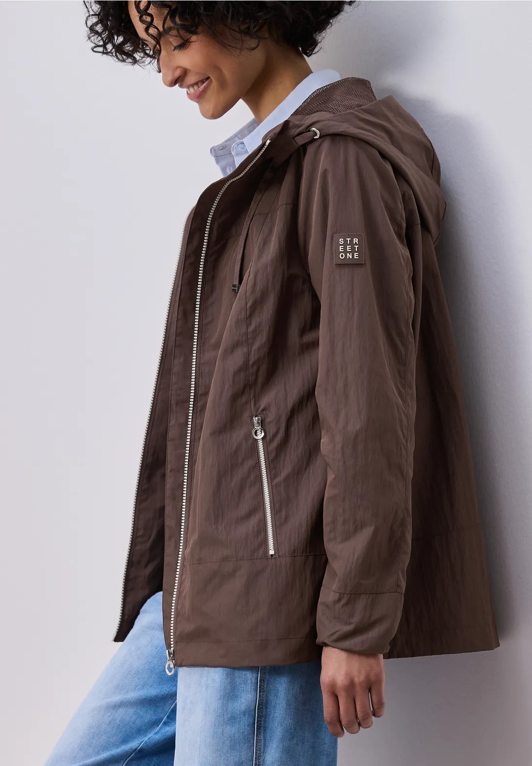 Modern Windbreaker - Mahogny Brown - Street One