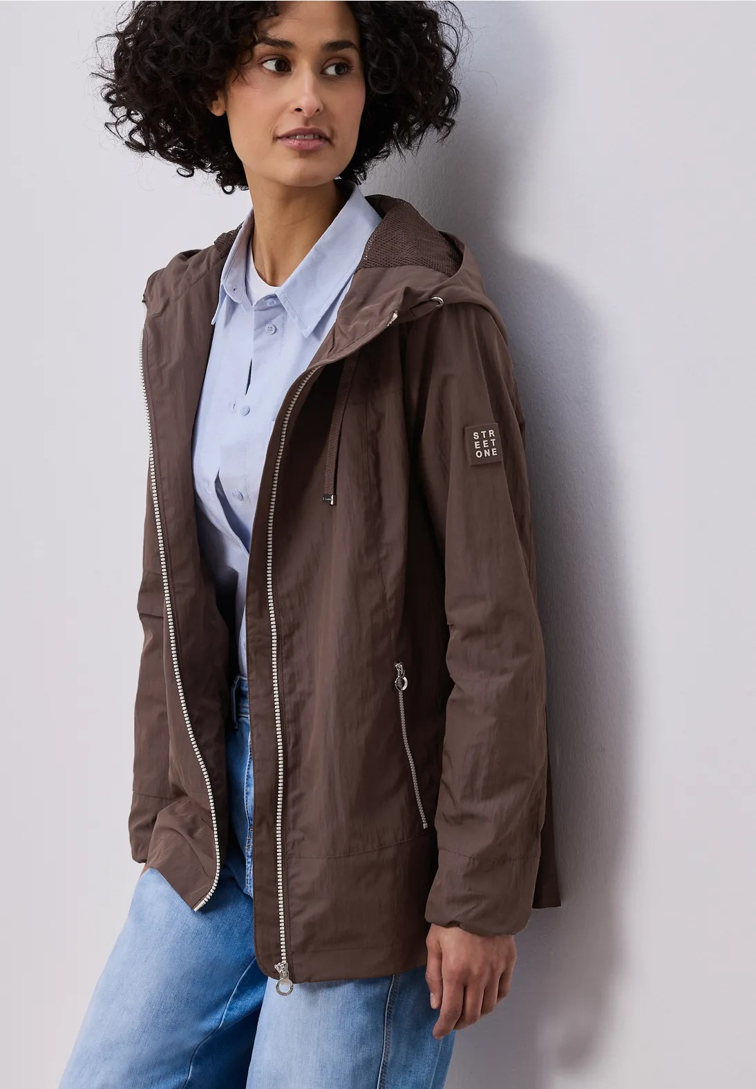 Modern Windbreaker - Mahogny Brown - Street One