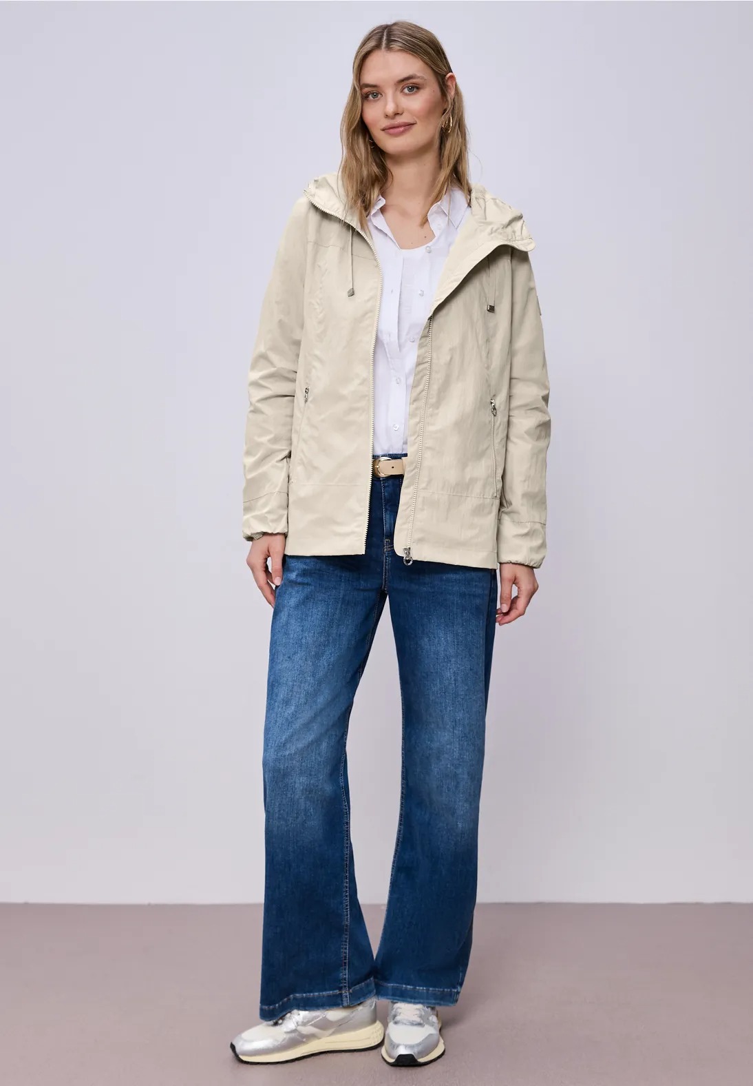 Modern Windbreaker - Powder Beige - Street One