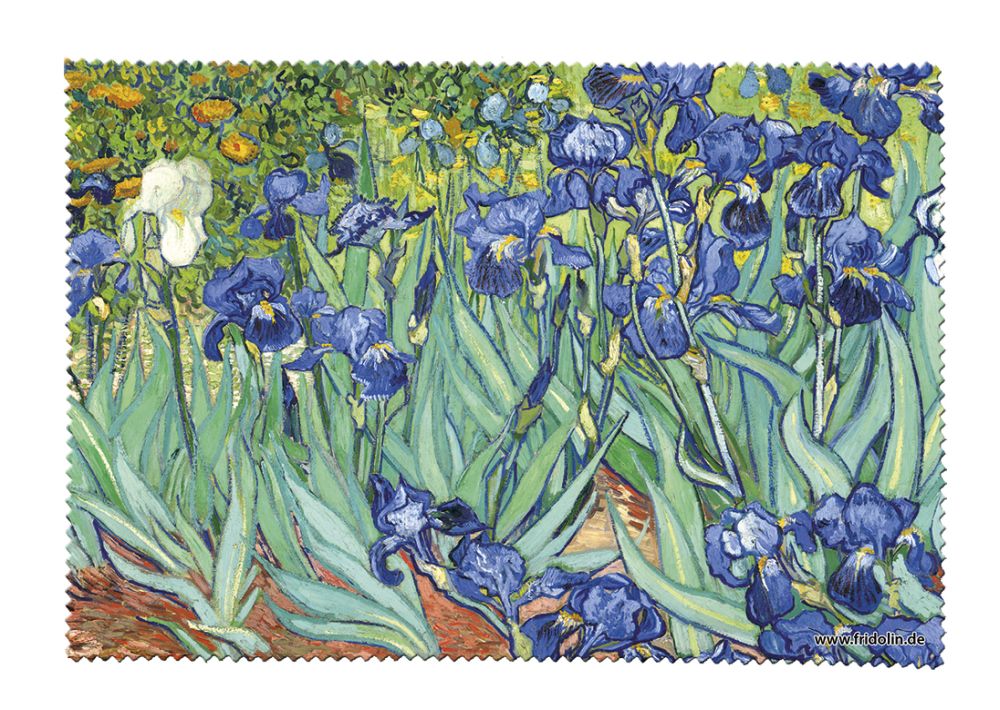 Brilleetui med pudseklud, Van Gogh, Iris, TEMA-produkt - 3