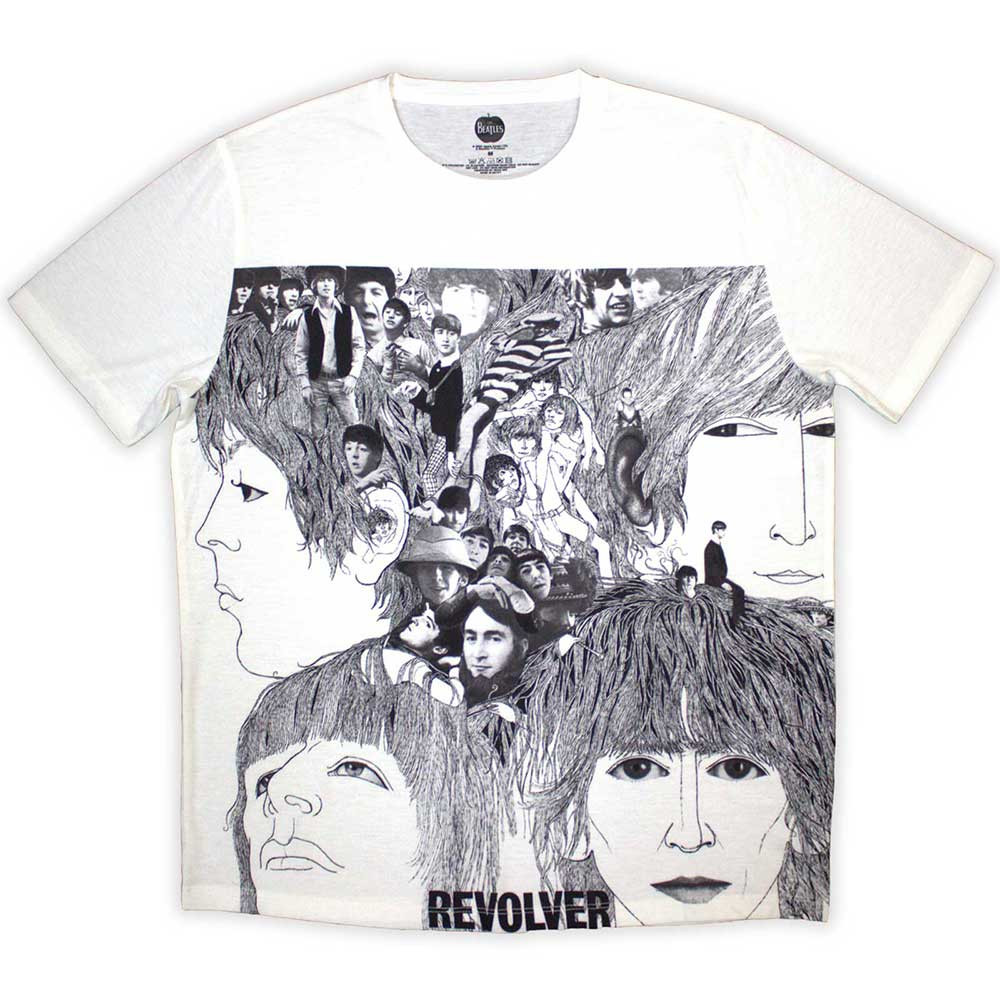 The Beatles Unisex Sublimation T-Shirt: Revolver (Small)