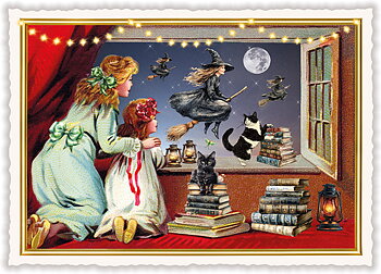 Tausendschön : Witch Visit - Vykort