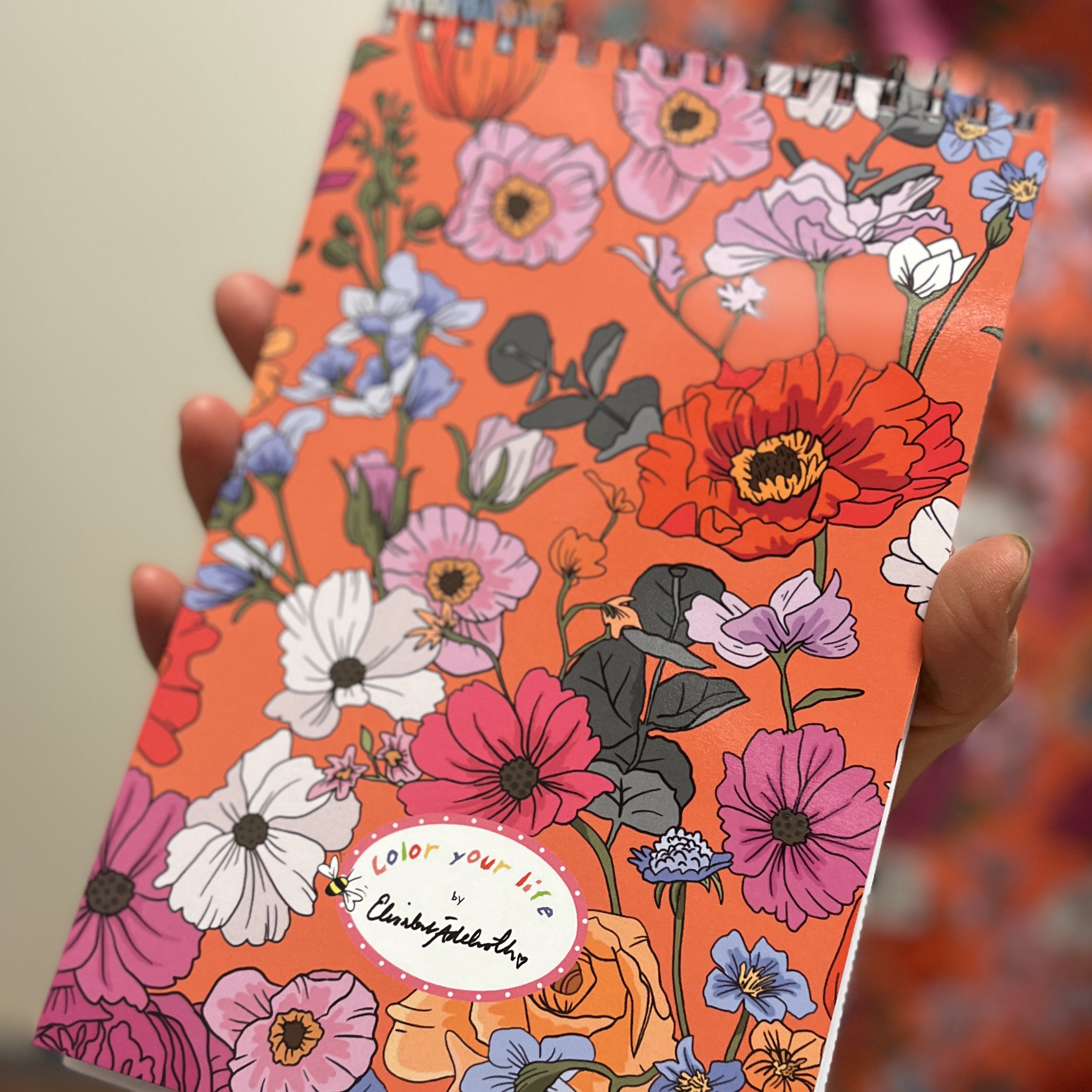 Anteckningsblock spiralbundet "Flowery” A5 - 3