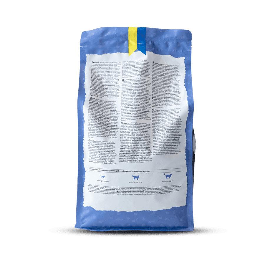 Heavenly - Cat Sterilised Torrfoder - 4kg - 2