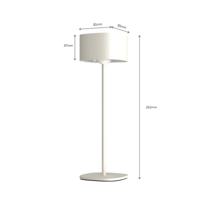 CALEX Serino Bordslampa Sand - 3