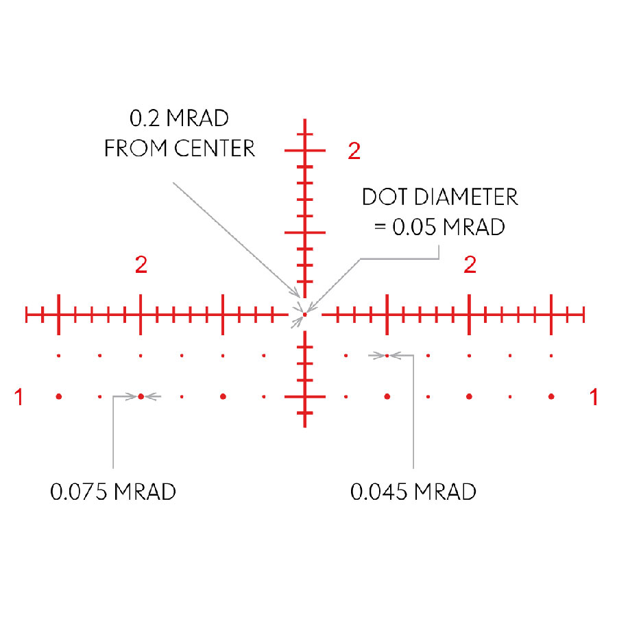 Hawke Frontier FFP 3-18x50 SF Mil Pro IR - 4