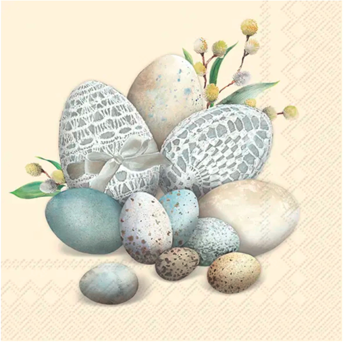 Servetter - EGGS CREAM - Lunch
