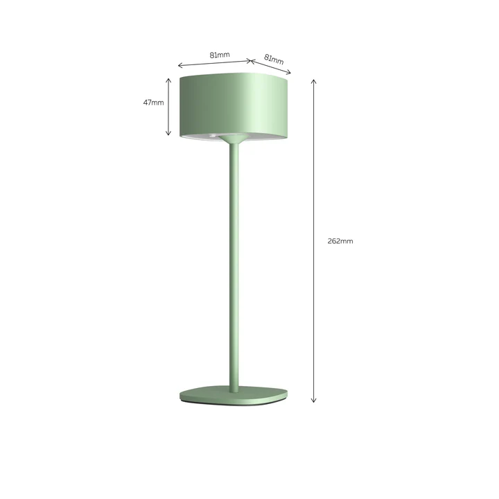 Calex Serino Bordslampa Grön - 3