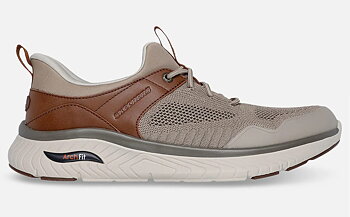 Skechers Relaxed Fit: Slip-ins: Arch Fit Crosser - Emeric - Natural