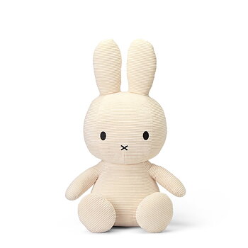 Miffy ECO Corduroy - 70 cm, Offwhite