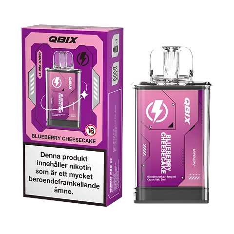 QBIX Blueberry Cheesecake