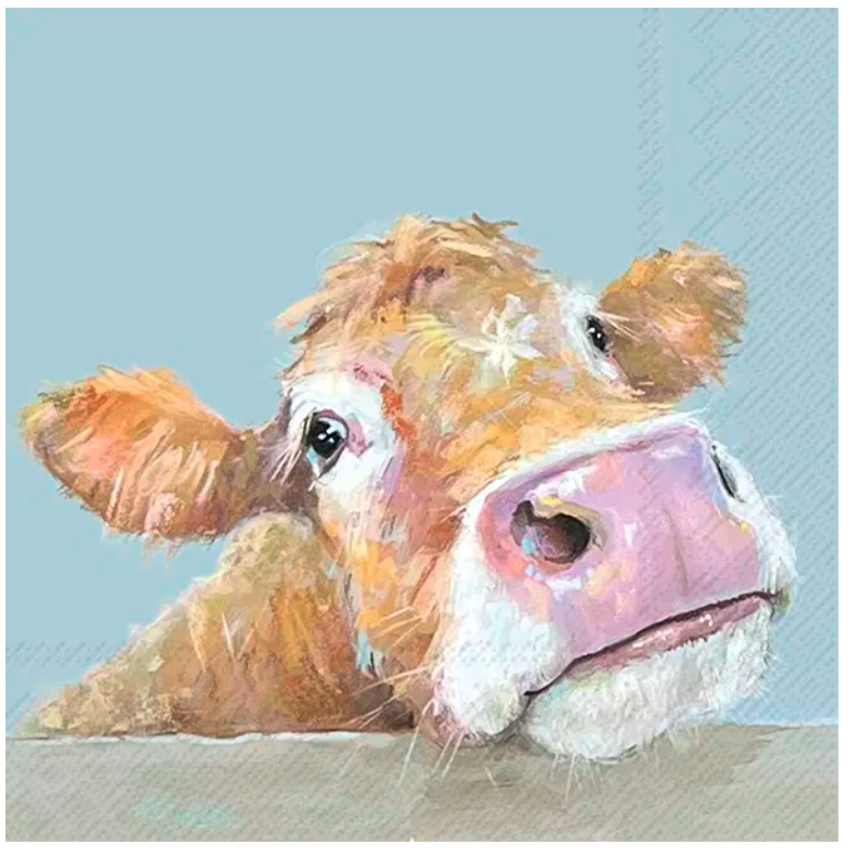 Servetter - COW BELLA - Lunch