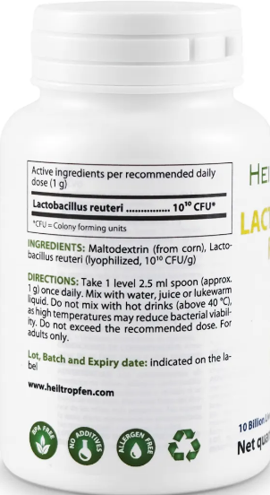Heiltropfen Lactobacillus Reuteri Pulver – Probiotika (100g) - 2