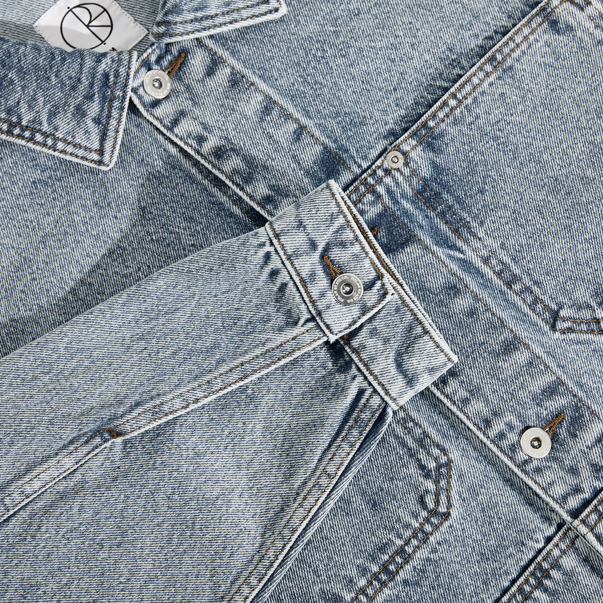 Polar Skate Co. Patrik Jacket Heavy Washed Blue - 3