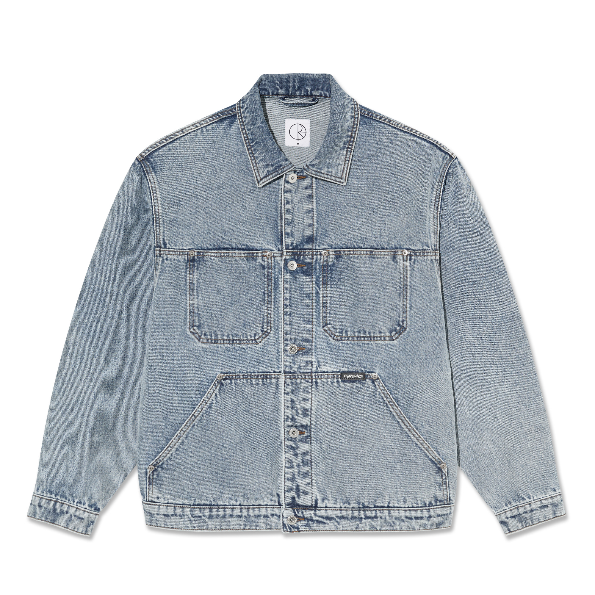 Polar Skate Co. Patrik Jacket Heavy Washed Blue