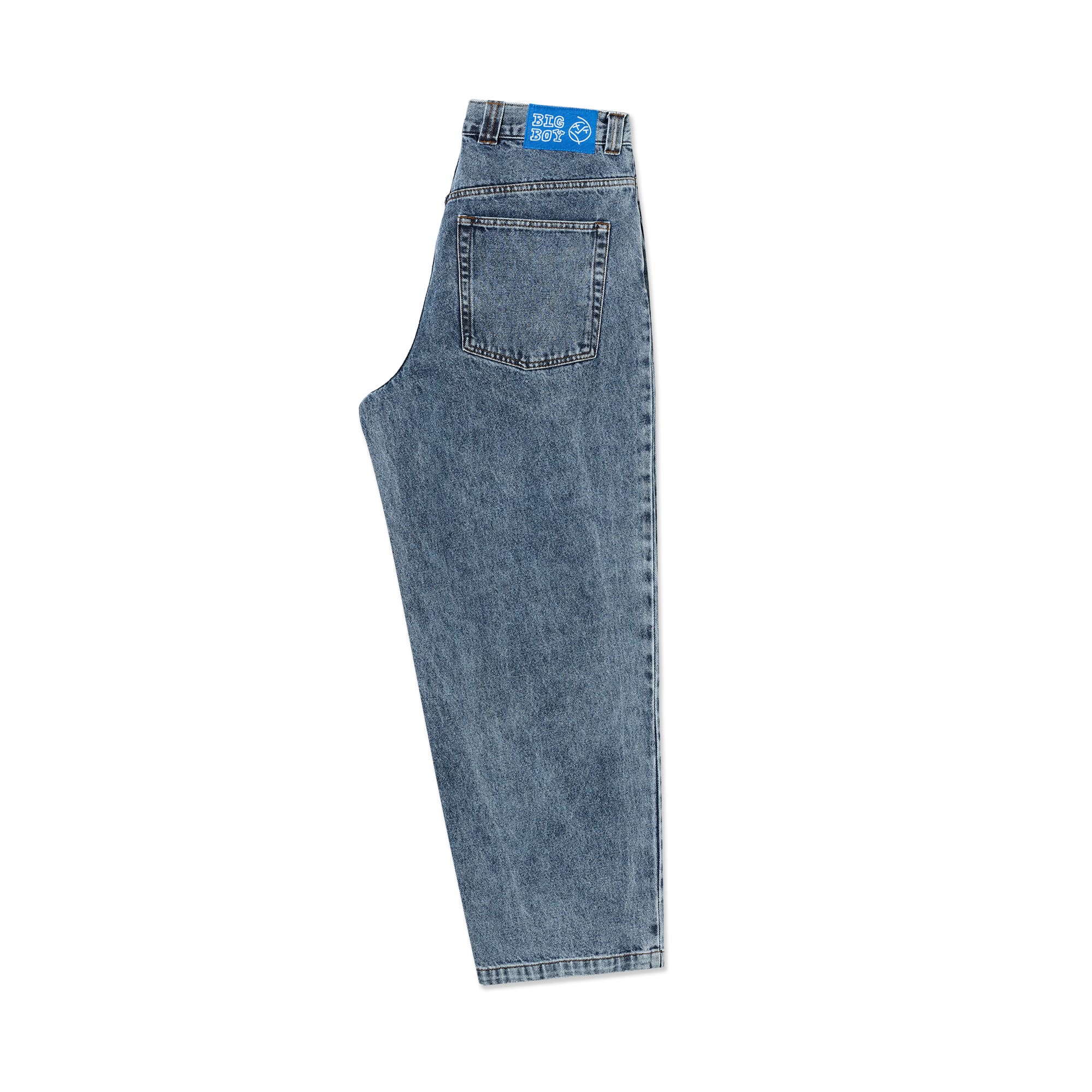 Polar Skate Co. Big Boy Byxor Heavy Washed Blue - 3