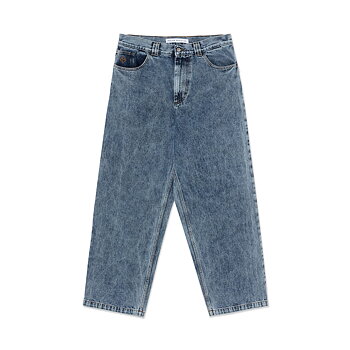 Polar Skate Co. Big Boy Byxor Heavy Washed Blue