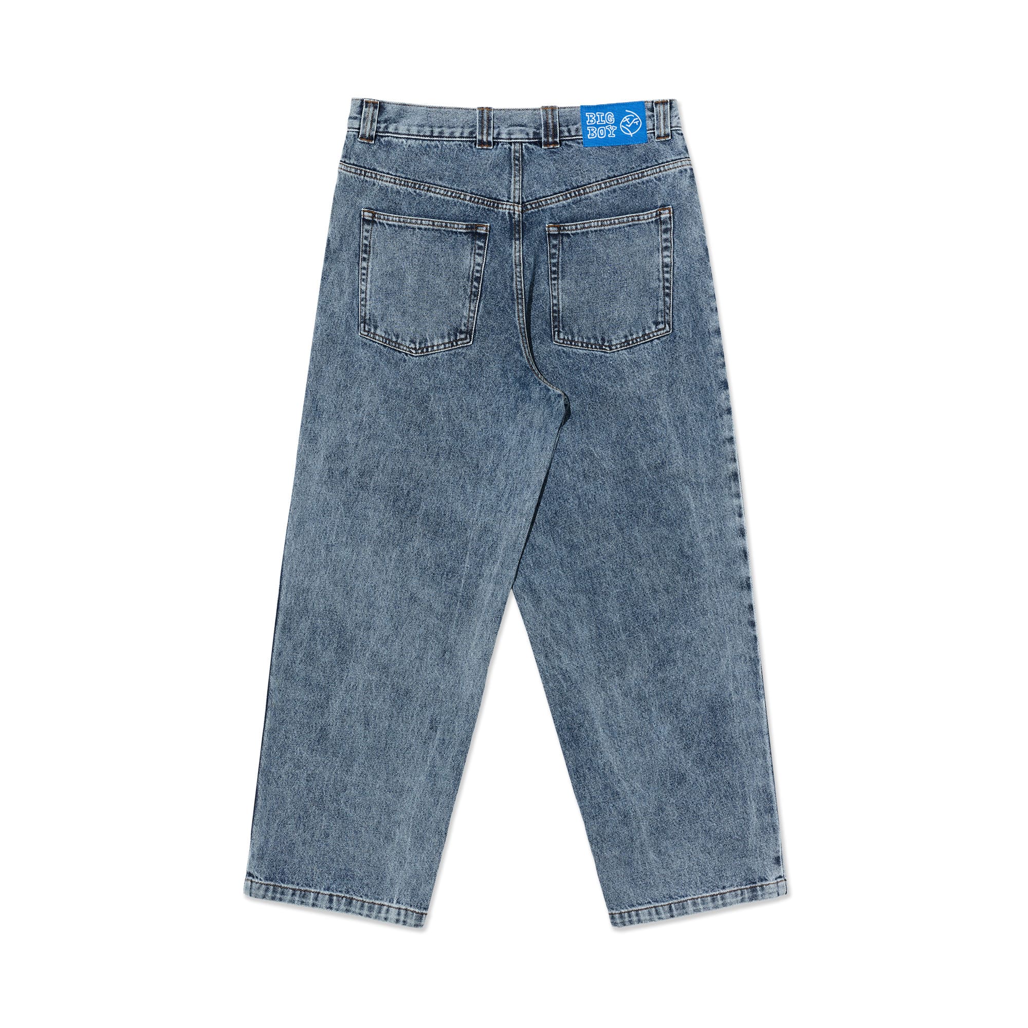 Polar Skate Co. Big Boy Byxor Heavy Washed Blue - 2