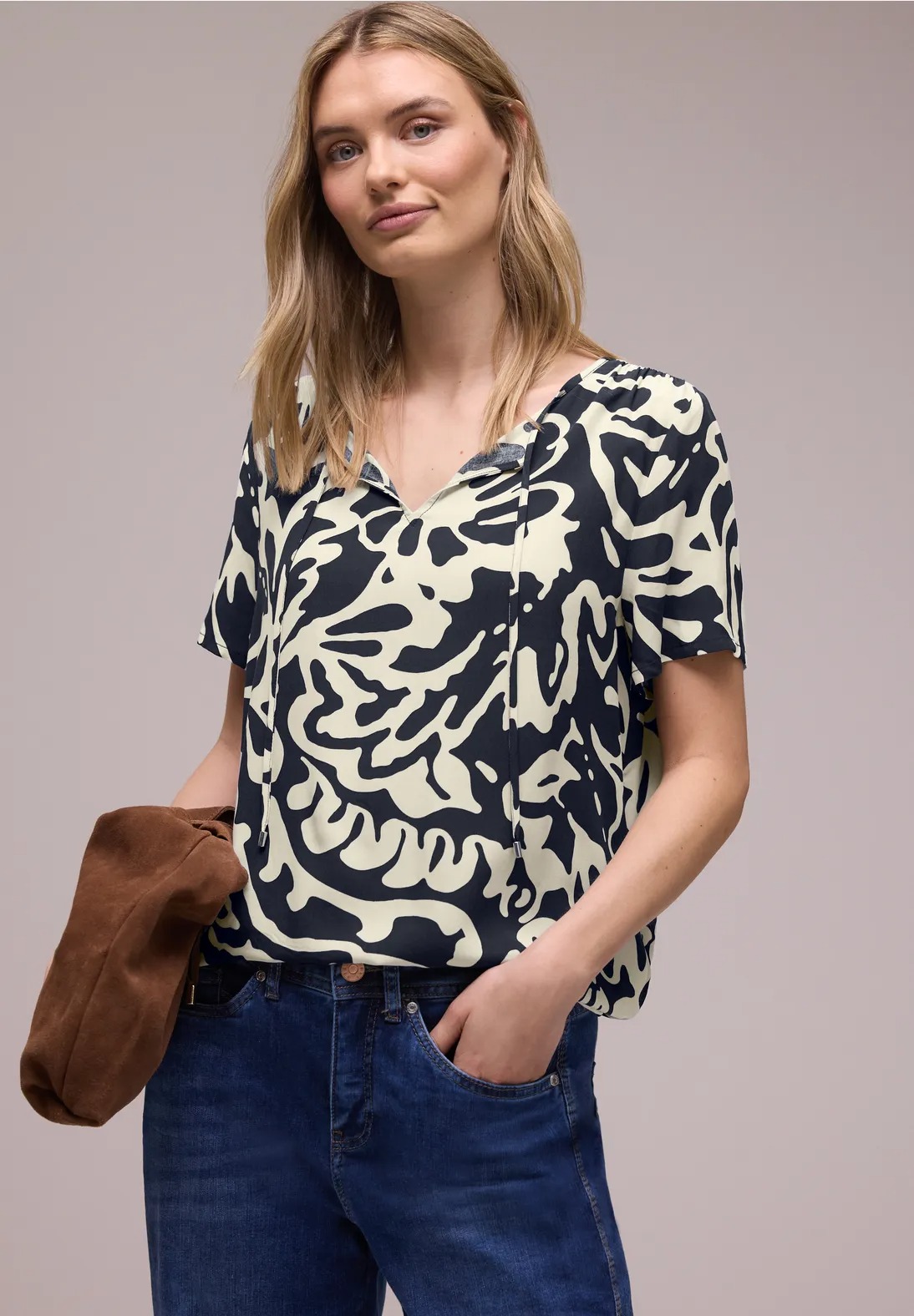 Shirtblouse Stringdetails - Street One