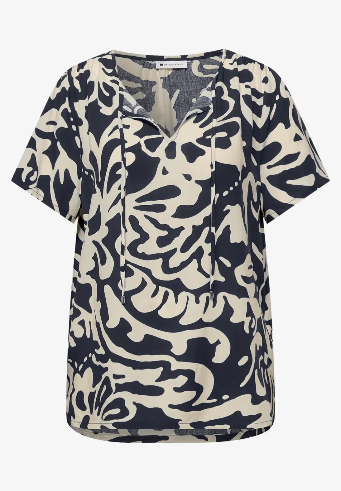 Shirtblouse Stringdetails - Street One - 5