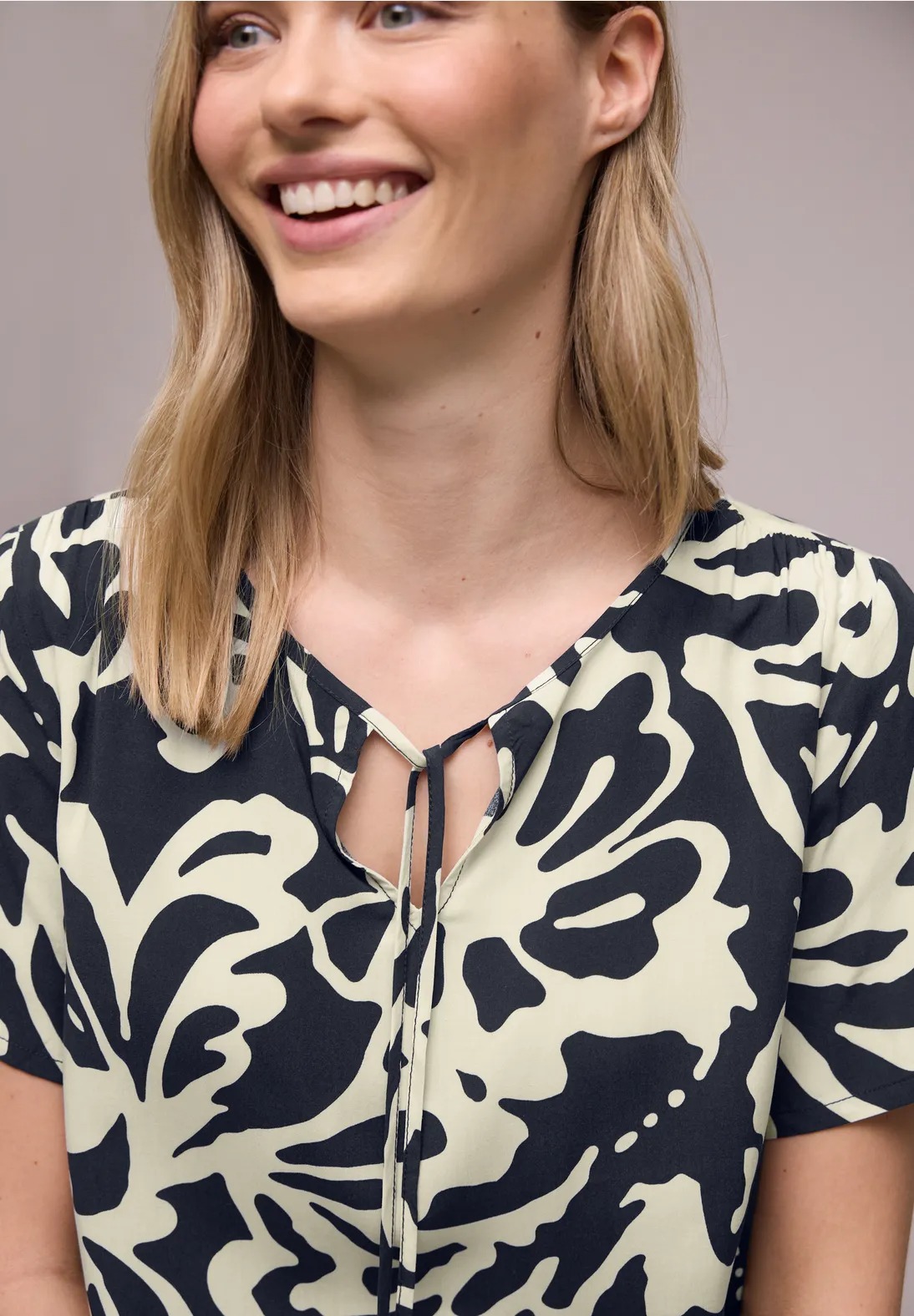 Shirtblouse Stringdetails - Street One - 4