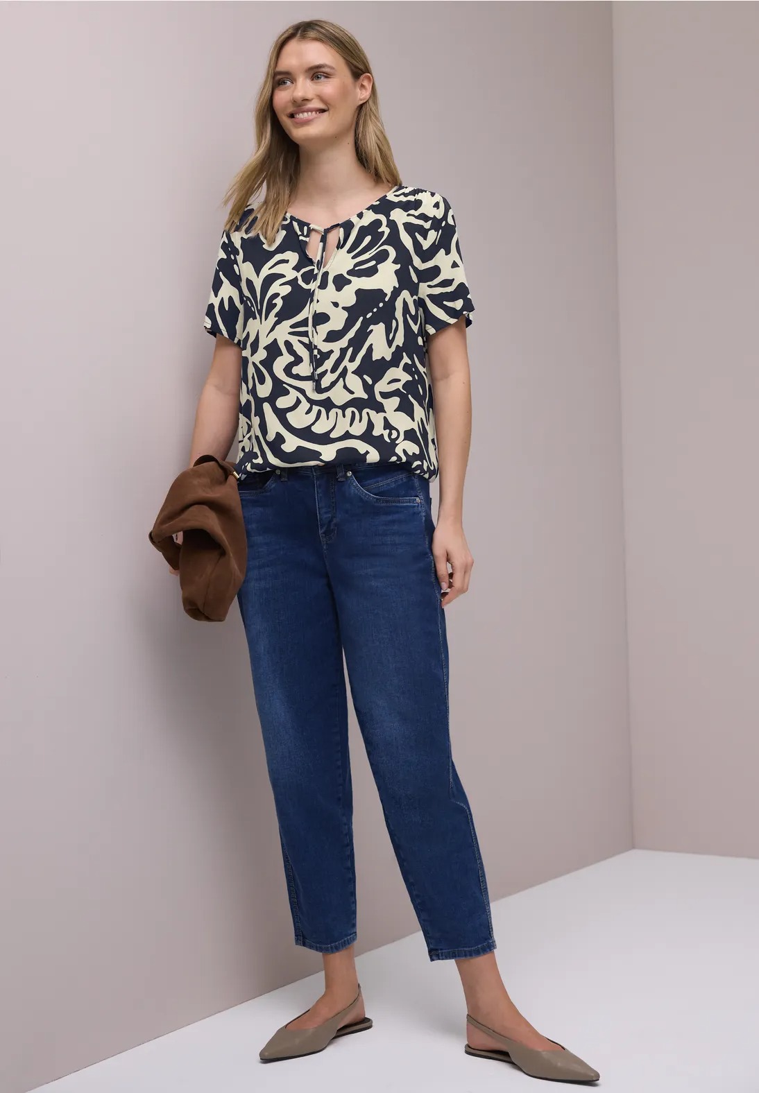 Shirtblouse Stringdetails - Street One - 3