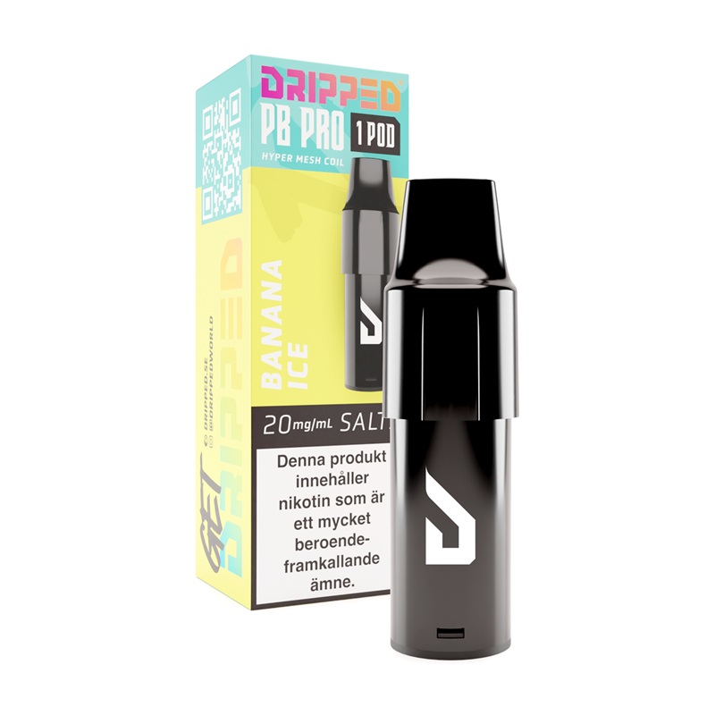 Dripped Panther Bar Pro - Banana Ice 20mg