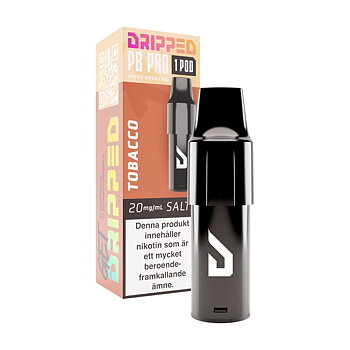 Dripped Panther Bar Pro Pod - Tobacco 20mg