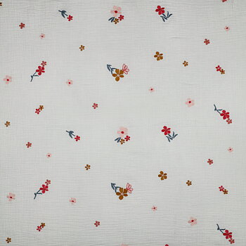 MUSLIN EMBROIDERY - SUMMER FLORALS