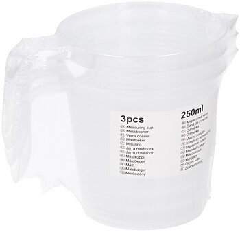 Måttkopp 250 ml 3-pack – Exakt Mätkopp för Matlagning & Bakning