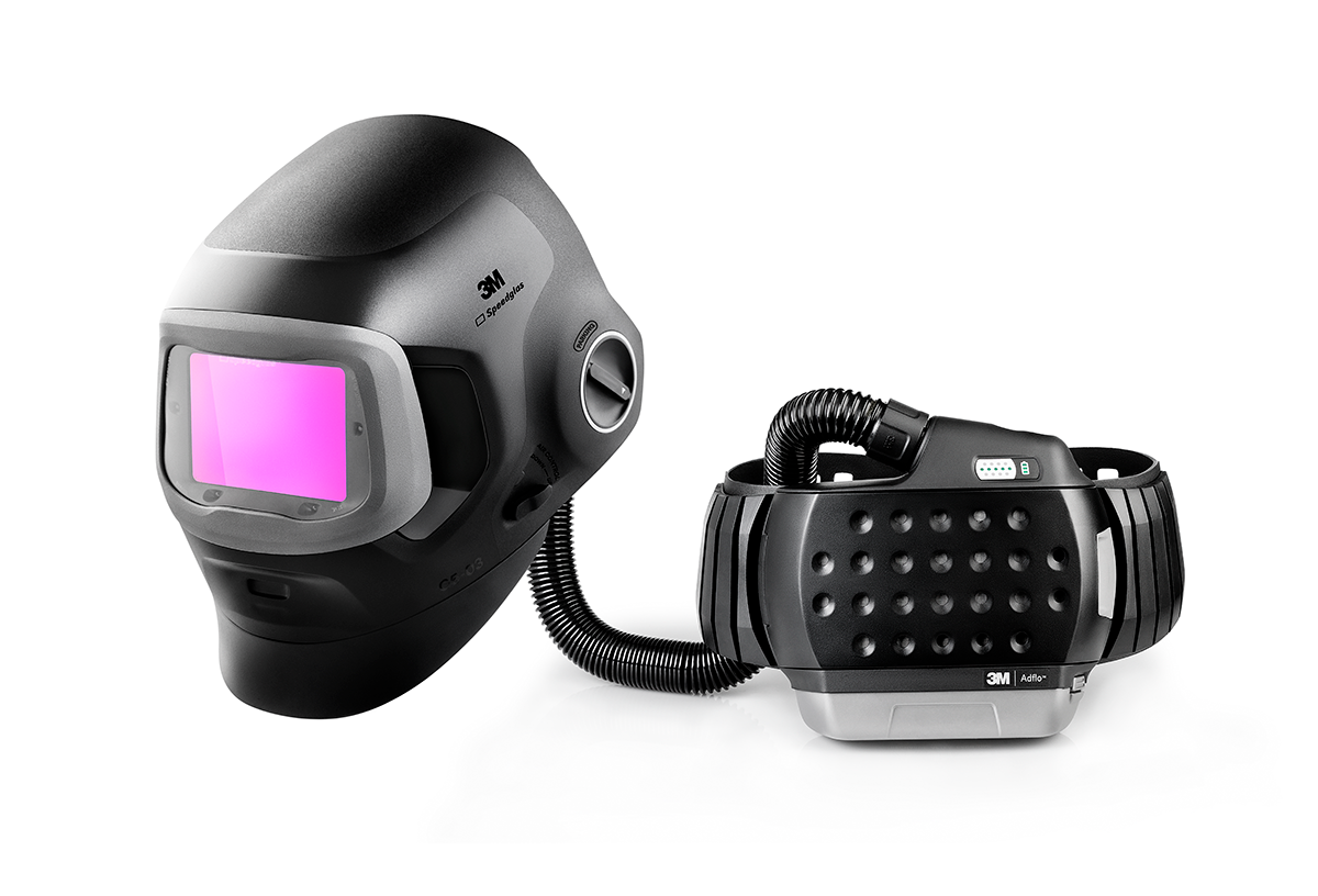 3M™ Adflo™ PAPR system with 3M™ Speedglas™ G5-03 Pro Air welding helmet, with welding filter G5-01/03VC 637730