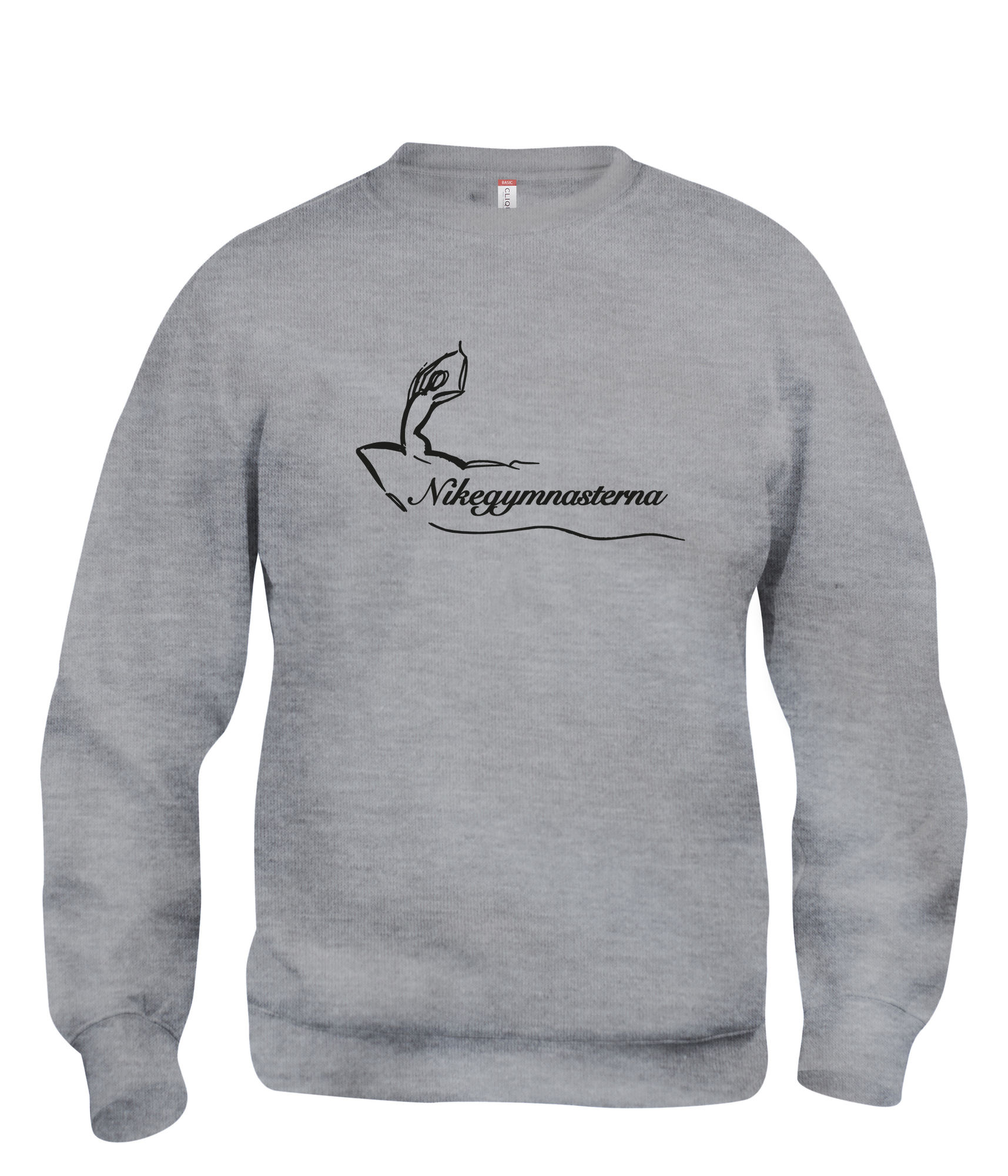 Basic Roundneck med föreningslogo, Juniormodell