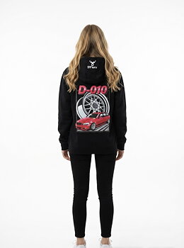 59°North Wheels Hoodie "D-010" black