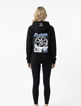 59°North Wheels Hoodie "D-009" black