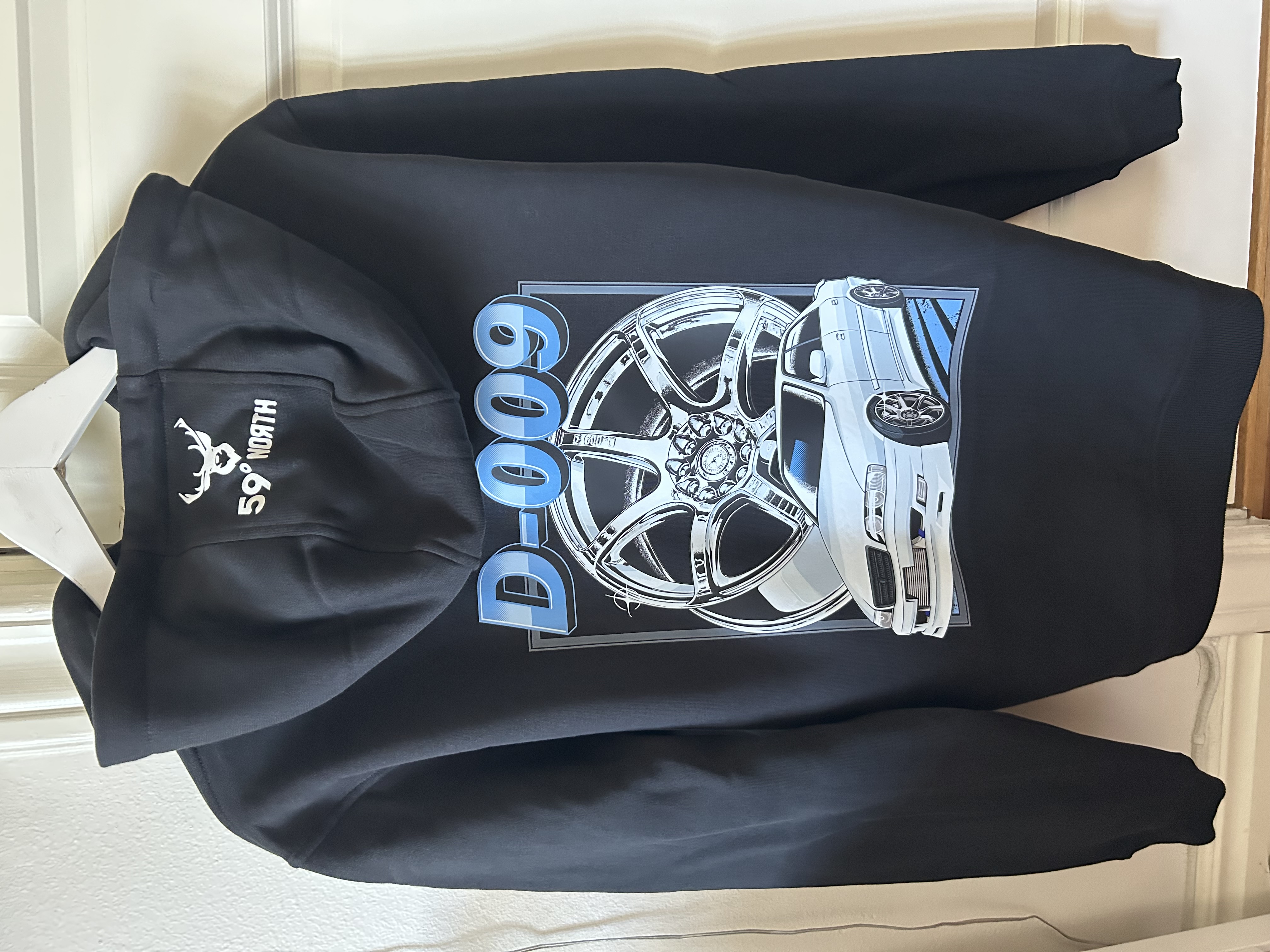 59°North Wheels Hoodie "D-009" svart - 3