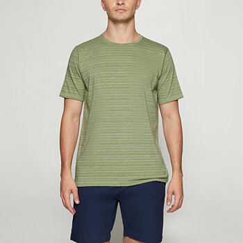 Signal - Gus Space Stripe - Oil Green