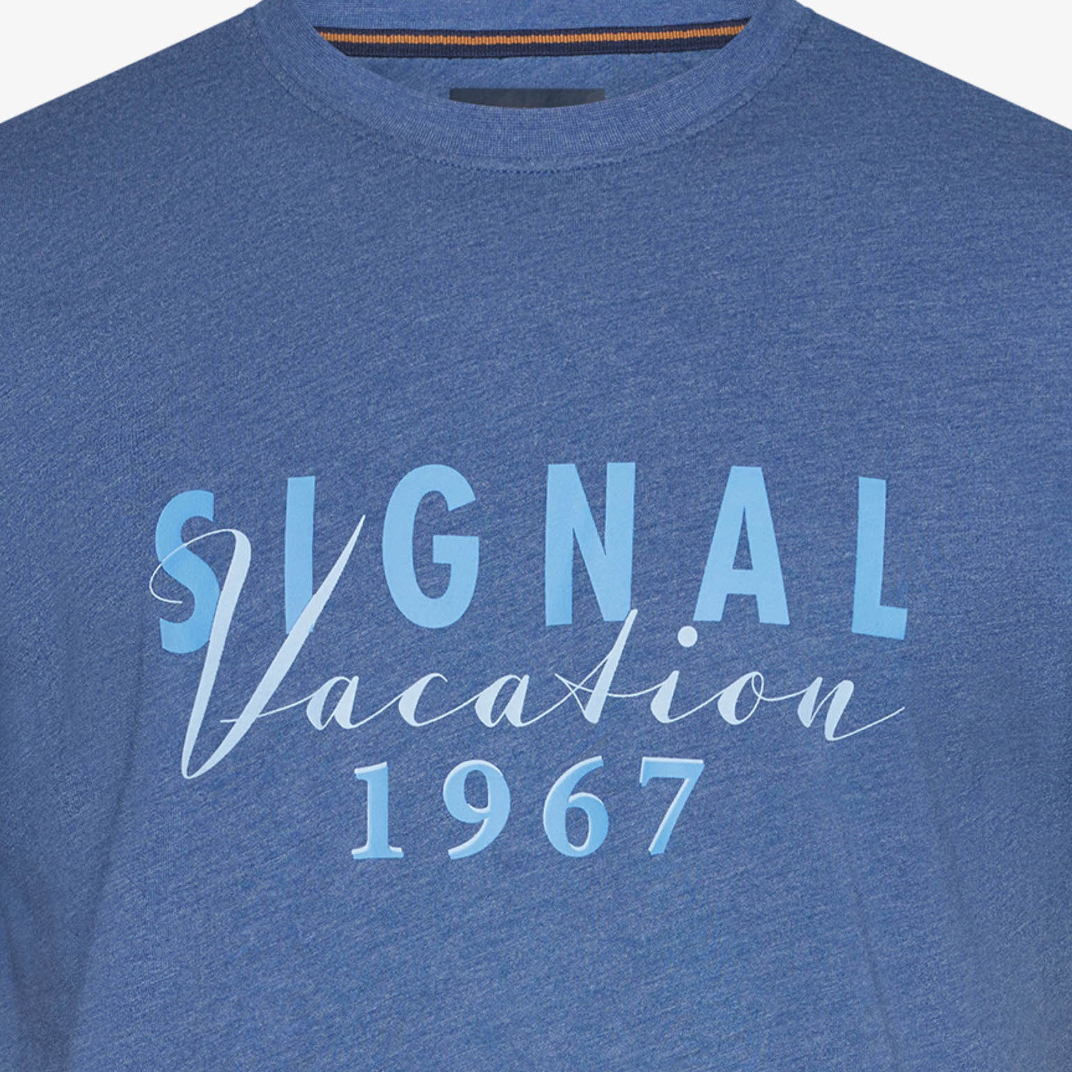 Signal - Finn Print Tee - True Blue - 5