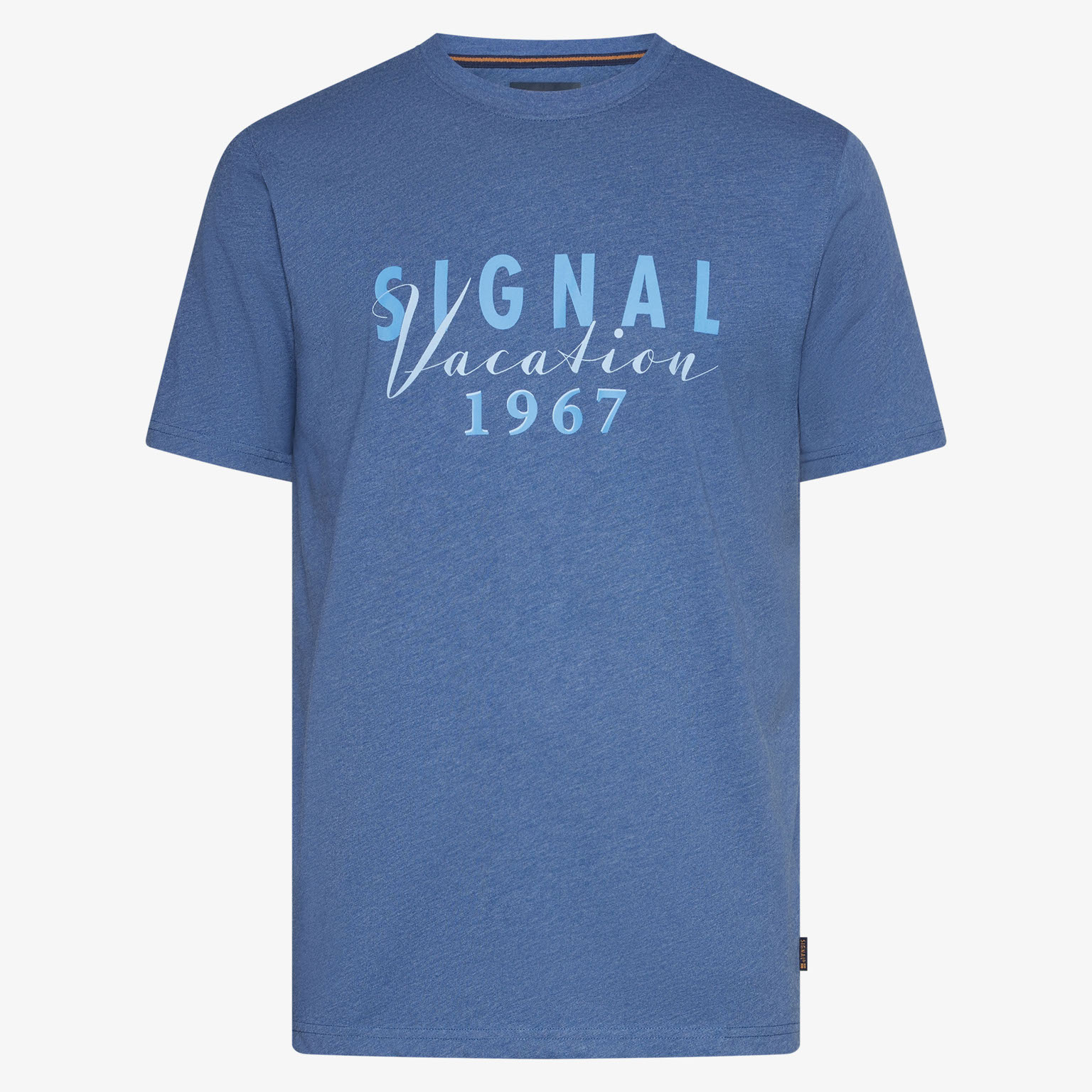 Signal - Finn Print Tee - True Blue - 4