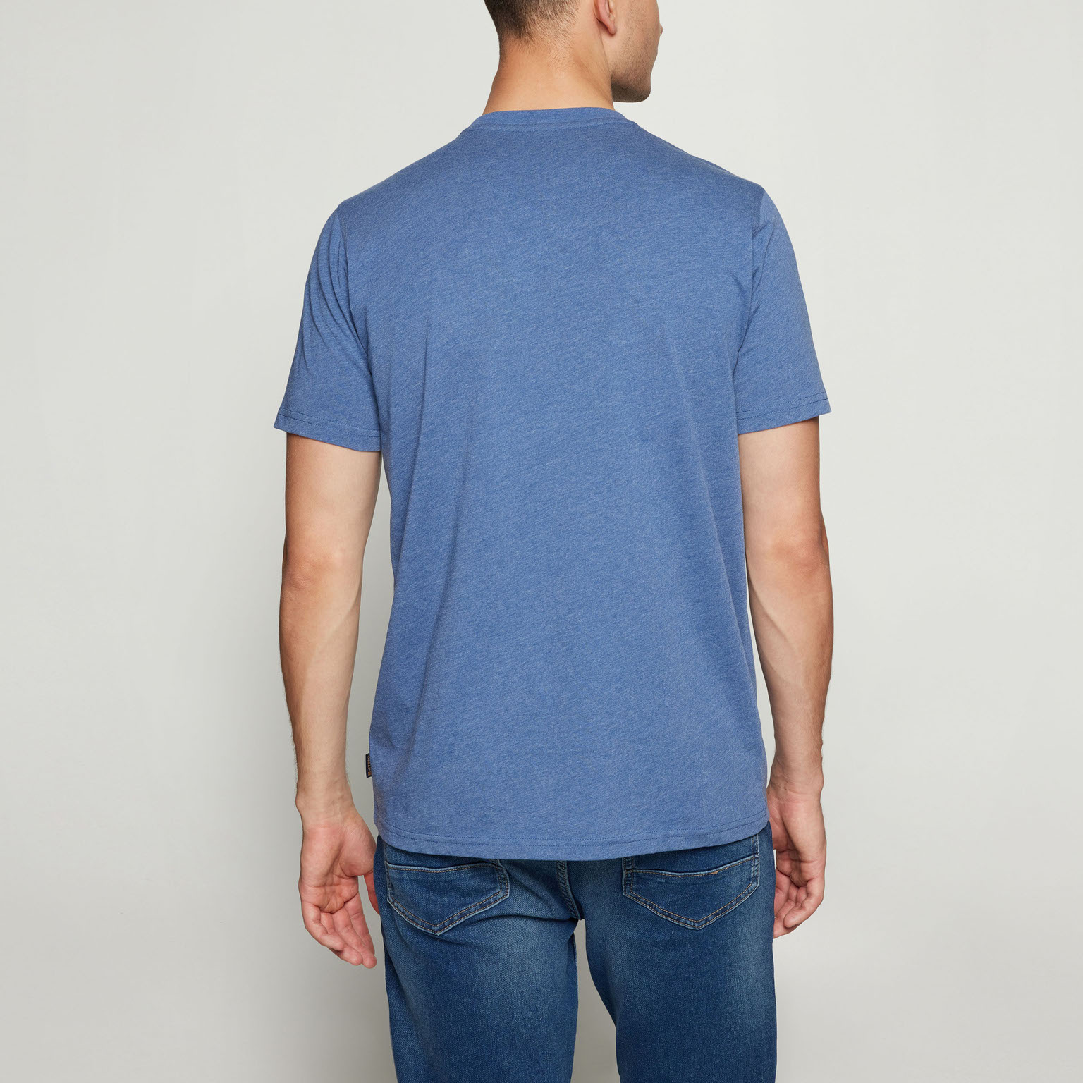 Signal - Finn Print Tee - True Blue - 2