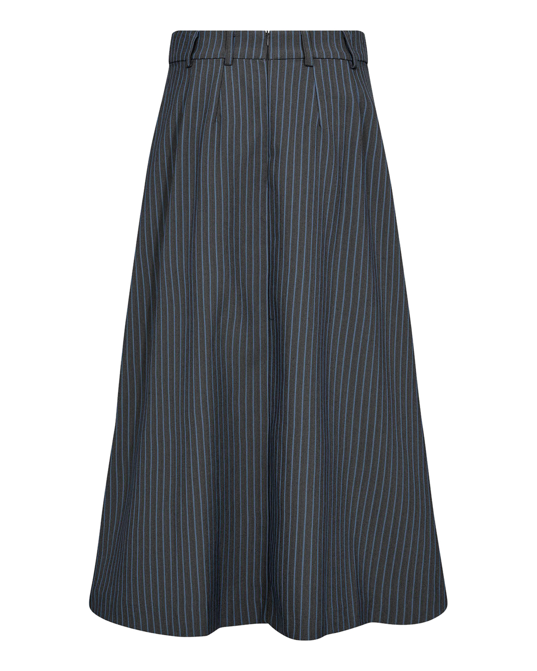 Kjol Salvie Anya randig grå/ljusblå - 2